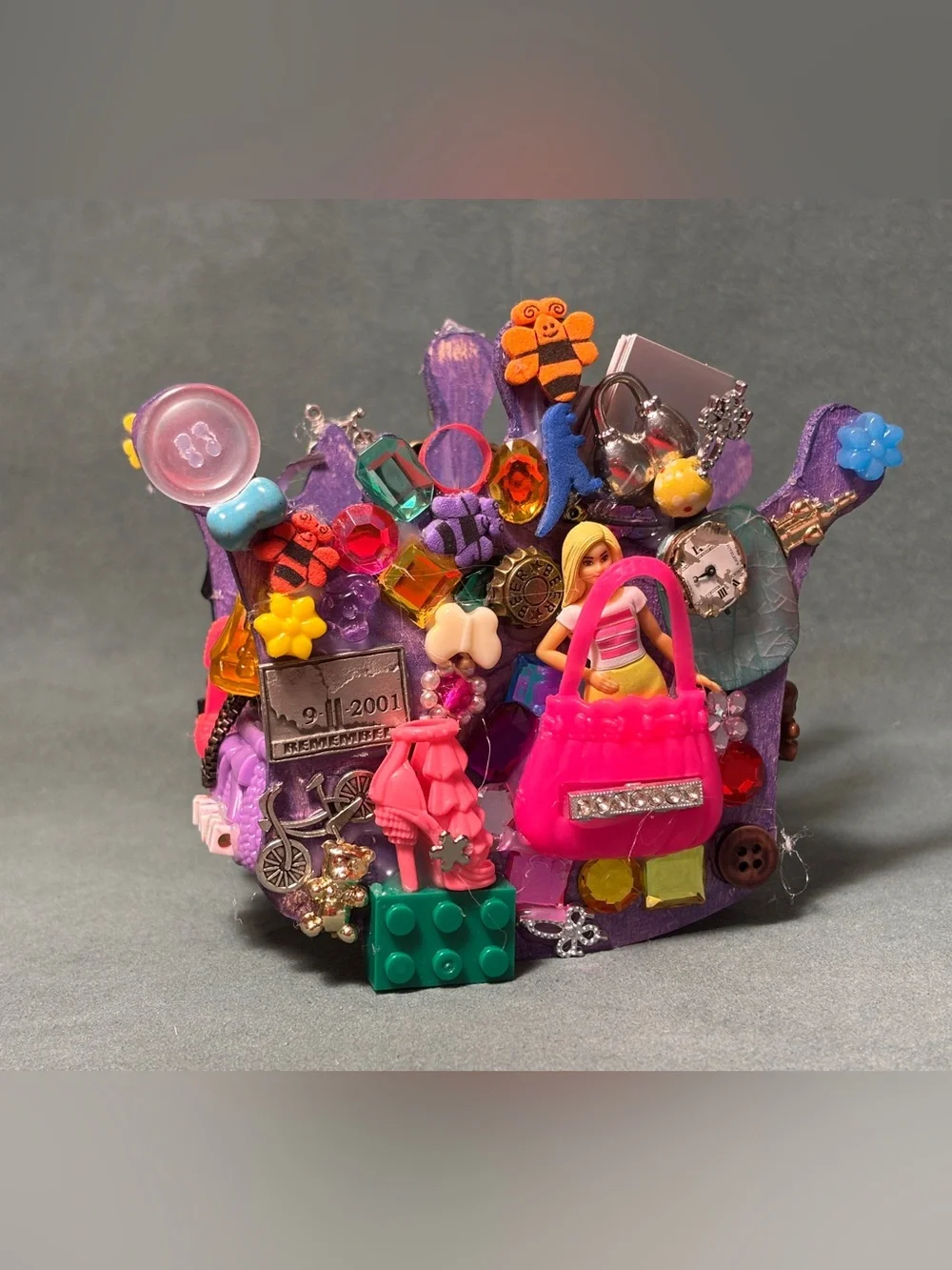 Handmade Eclectic Box for Business Cards or Rings - Picture 2 of 4